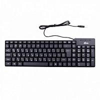Клавиатура проводная Ritmix RKB-100 черная