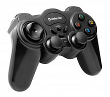 Геймпад беспроводной DEFENDER Game Master Wireless USB, радио, 12 кнопок. 2 стика