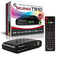 Цифровая приставка Selenga T81D DVB-T2,DVB-C,Wi-Fi