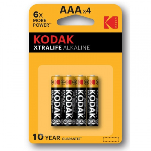 Батарейка Kodak алкалиновая LR03-4S XTRALIFE Alkaline Батарейка Kodak алкалиновая LR03-4S XTRALIFE Alkaline