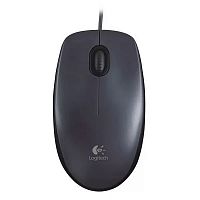 Мышь проводная Logitech M90 1000dpi черная