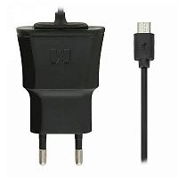 Сетевое зарядное устройство Maverick + кабель micro 2.1A черный