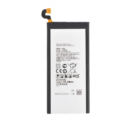 Аккумулятор для телефона Samsung S6/G920 VIXION 2550mAh фото 3