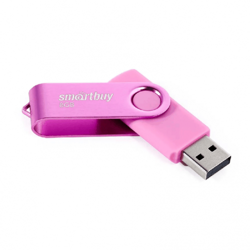 Флеш-накопитель Smartbuy Twist розовый 8Gb фото 2