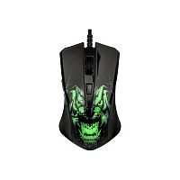 Мышь проводная игровая Qumo Rampage M49 6 кнопок,подсветка 7 цветов