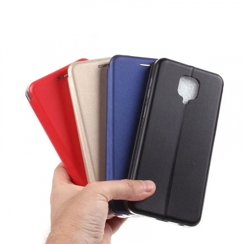 Чехол-книжка для Xiaomi Redmi 9A Fashion Case черный фото 5