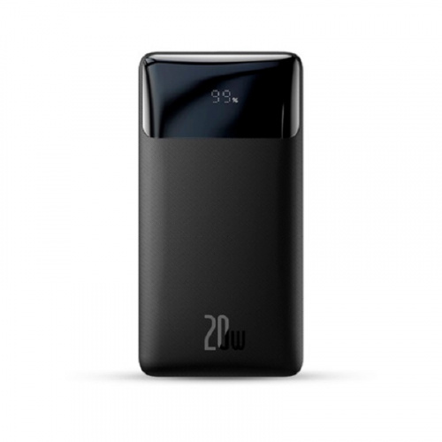 Внешний аккумулятор повербанк Power bank Baseus Bipow Digital Display 20000mAh 20W черный PPDML-M01 Внешний аккумулятор повербанк Power bank Baseus Bipow Digital Display 20000mAh 20W черный PPDML-M01