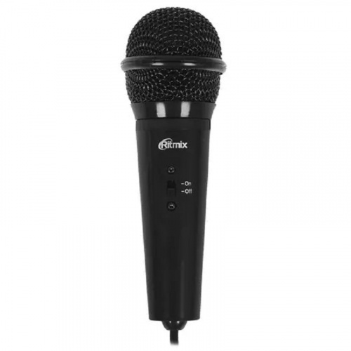 Микрофон настольный проводной Ritmix RDM-120 черный фото 3 Микрофон настольный проводной Ritmix RDM-120 черный фото 3