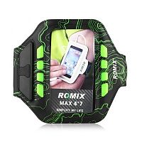 Универсальный наручный чехол ROMIX MAX RH19 4.7 Fluorescent Green