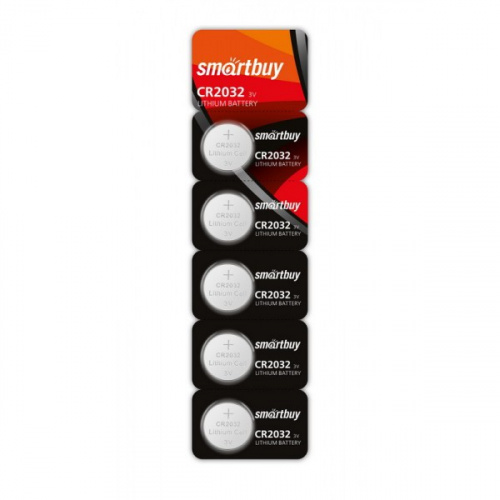 Батарейка Smartbuy литиевая CR2032/5B (SBBL-2032-5B) Батарейка Smartbuy литиевая CR2032/5B (SBBL-2032-5B)