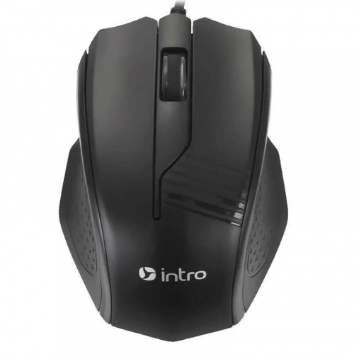 Мышь проводная Intro MU150 черная USB
