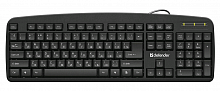 Клавиатура проводная DEFENDER Office HB-910 RU черная