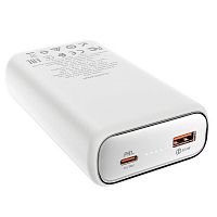 Внешний аккумулятор повербанк Power bank HOCO Q1A 20000mAh PD 20W + QC3.0 22.5W белый