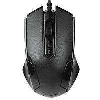 Мышь проводная Qumo Office M14 черная 