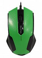 Мышь проводная Qumo Office M14 зеленая
