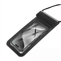 Чехол водонепроницаемый Hoco HX50 Treasure 296x120x0.7mm IPX8 черный 