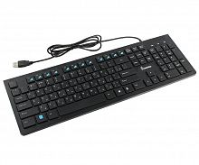 Клавиатура проводная Smartbuy Slim 206 USB черная SBK-206US-K