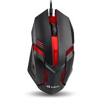 Мышь проводная игровая Intro MG250 USB Gaming 1000dpi черная