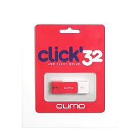 Флеш-накопитель QUMO Click Crimson алый 32Gb