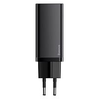 Сетевое Зарядное Устройство Адаптер Блок питания Baseus GaN2 Lite Type-C USB-Сx2 65W черное CCGAN2L-E01