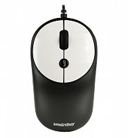Мышь проводная Smartbuy ONE 382 черно-белая (SBM-382-W)
