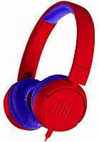 Наушники проводные накладные JBL JR300 красные