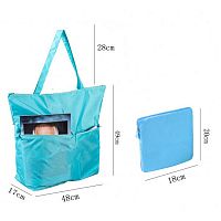 Сумка складная ROMIX RH68 Blue