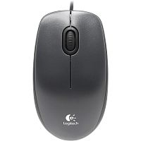 Мышь проводная Logitech M90 1000dpi серая