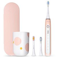 Электрическая зубная щетка ми сяоми ксиоми Soocas Sonic Electric Toothbrush X5 розовая