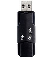 Флеш-накопитель Smartbuy Clue черный 4Gb
