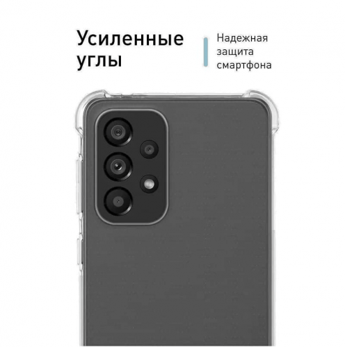 Чехол накладка для Realme C30/C30s Red Line iBox Crystal силикон прозрачный с усиленными углами фото 2 Чехол накладка для Realme C30/C30s Red Line iBox Crystal силикон прозрачный с усиленными углами фото 2