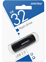 Флеш-накопитель Smartbuy Scout черный 32Gb