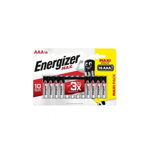 Батарейка Energizer алкалиновая LR03-16BL MAX 
