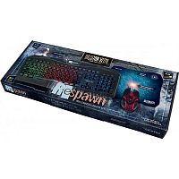 Набор проводной игровой Qumo Respawn K28/M28 клавиатура K28+мышь M28, подсветка
