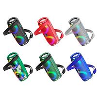 Колонка HOCO HC12 Sports BT Блютуз LED серая 1200mAh