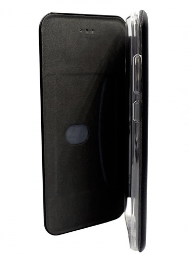 Чехол-книжка для Realme 8i Fashion Case черный фото 5