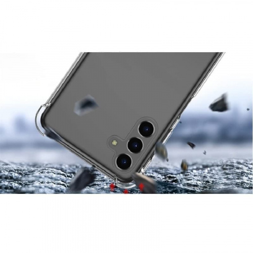 Чехол накладка для Realme C51/C53 4G/Narzo N53/Note 50 Red Line iBox Crystal силикон прозрачный с усиленными углами фото 4 Чехол накладка для Realme C51/C53 4G/Narzo N53/Note 50 Red Line iBox Crystal силикон прозрачный с усиленными углами фото 4