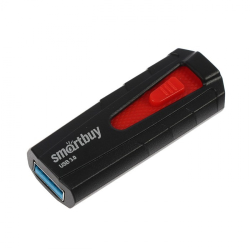 Флеш-накопитель Smartbuy Iron USB 3.0 черно-красный 64Gb Флеш-накопитель Smartbuy Iron USB 3.0 черно-красный 64Gb