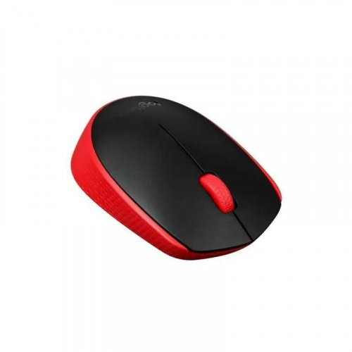 Мышь беспроводная Logitech M171 1000dpi красная фото 3