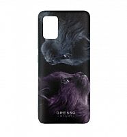 Чехол накладка для Realme C11 Gresso Пушистики-принт 1 силикон черный