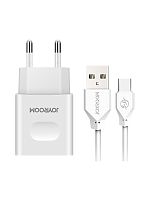 Сетевое зарядное устройство + кабель Type-C Joyroom L-L221 2USB 2.0A белый 