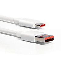 Кабель для зарядки Type-C USB Xiaomi Mi 6A 100см белый