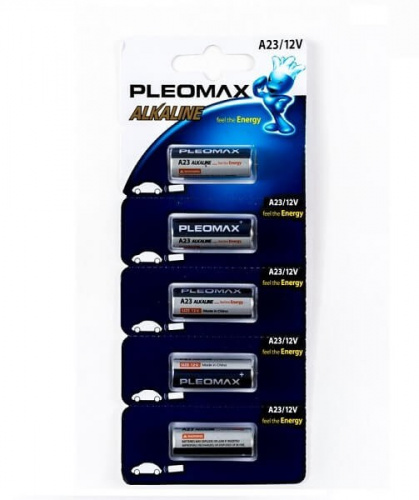 Батарейка Pleomax алкалиновая A23/23A-5BL Батарейка Pleomax алкалиновая A23/23A-5BL