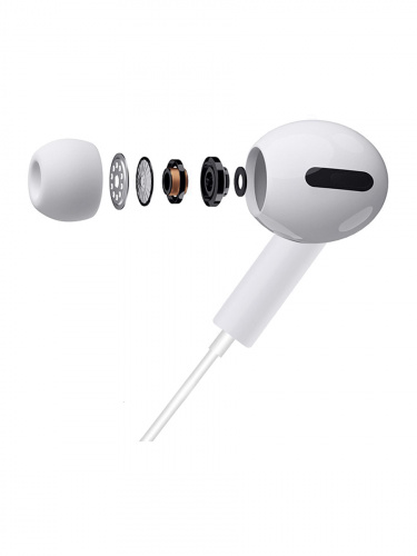 Наушники разъем Type-C Ealdom ET-E32 белые фото 2 Наушники разъем Type-C Ealdom ET-E32 белые фото 2