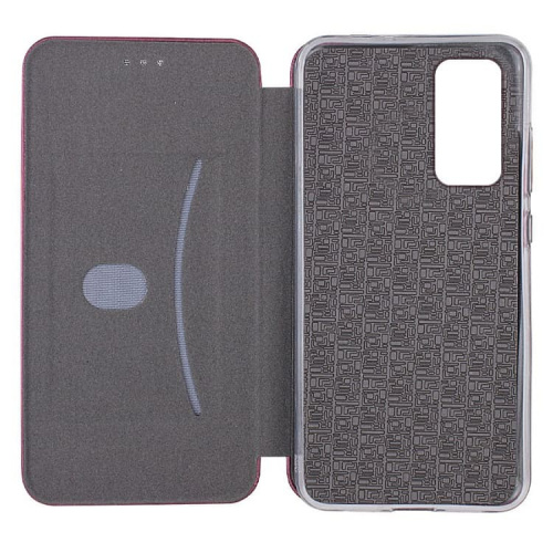 Чехол-книжка для Xiaomi Redmi 10 Fashion Case бордовый фото 2