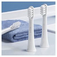 Сменные насадки для зубной щетки XIAOMI Mijia Electric Toothbrush T100 белая 3шт 