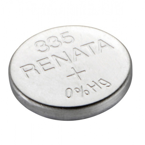 Батарейка Renata R335 SR512 серебряно-цинковая часовая