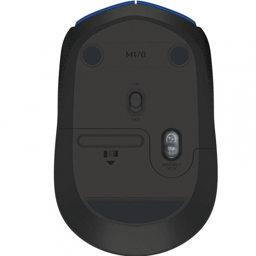 Мышь беспроводная Logitech M171 1000dpi синяя фото 2 Мышь беспроводная Logitech M171 1000dpi синяя фото 2