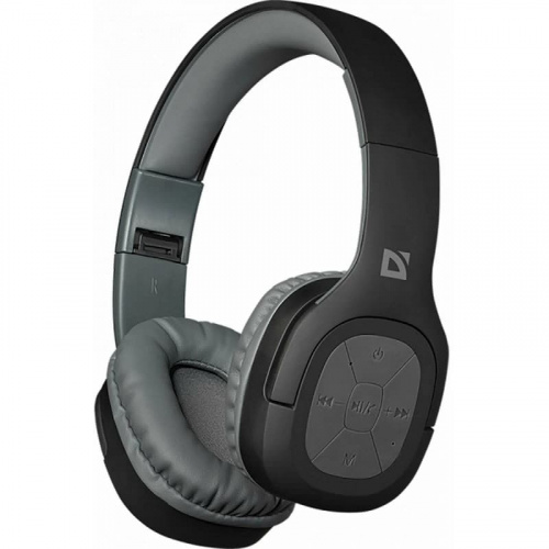 Наушники беспроводные накладные DEFENDER FreeMotion B565 Bluetooth серый Наушники беспроводные накладные DEFENDER FreeMotion B565 Bluetooth серый