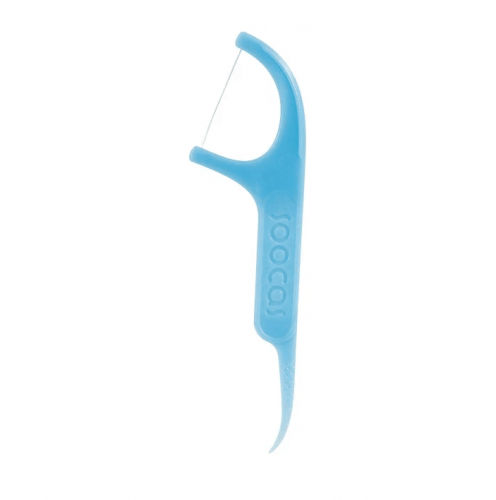 Зубная нить ми сяоми ксиоми Dental Floss Pick D1-GL6 50шт голубая